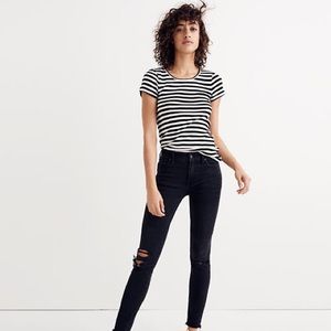 Black Madewell 9-inch High Waist Skinny Jeans
